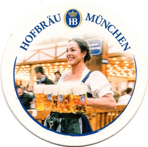 mnchen m-by hof mn okto 3b (rund215-3 kellnerin mit 5 bier)